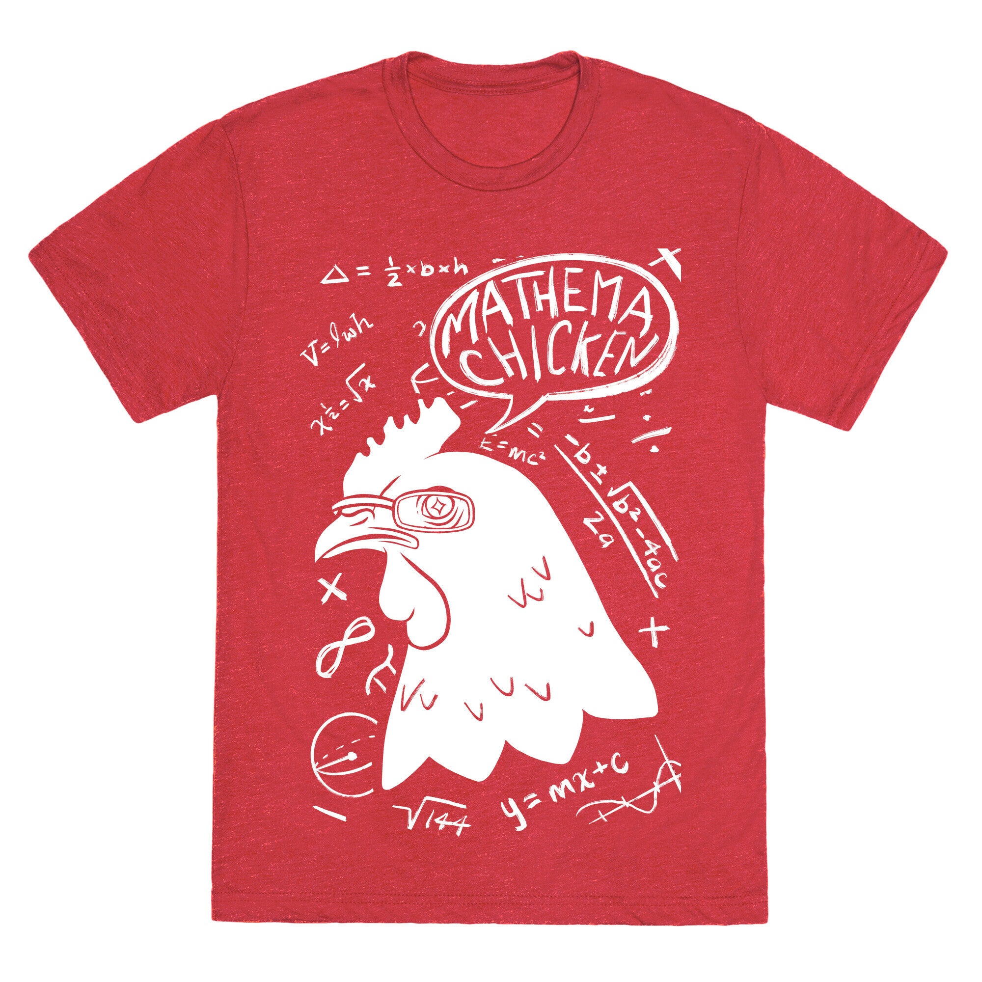Mathema-chicken Unisex Triblend Tee